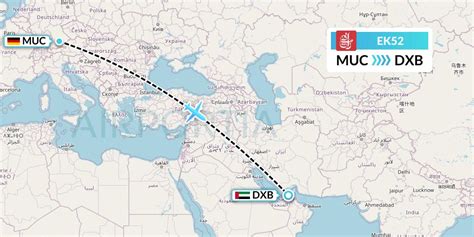 Dubai, United Arab Emirates to Munich, Germany .
